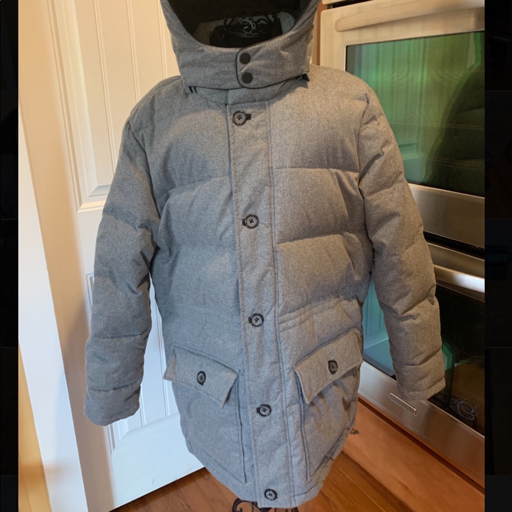 Black Brown 1826 Puffer Parka